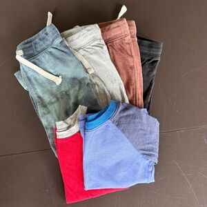 Old Navy Jogger Pants and 3/4 Sleeve Shirt Bundle
